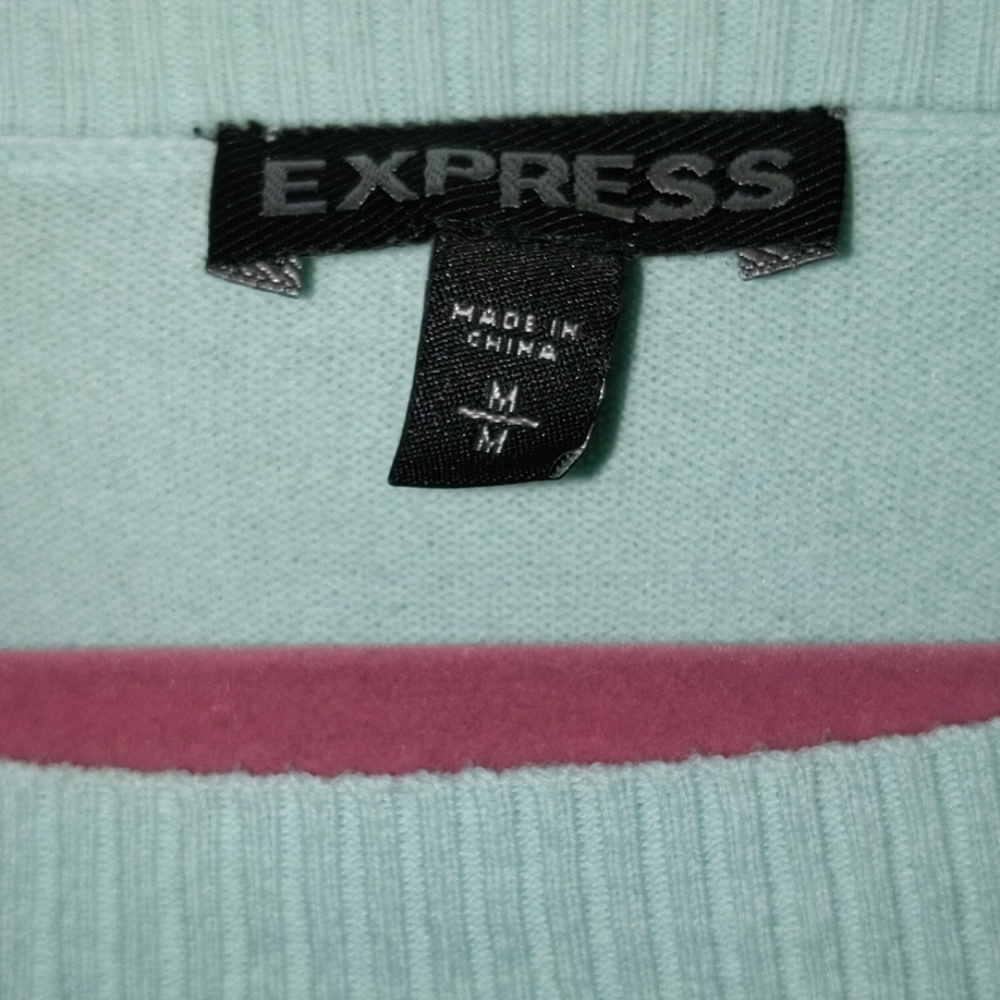 Express Sparkle Rhinestone Crewneck Sweater - Picture 4 of 6